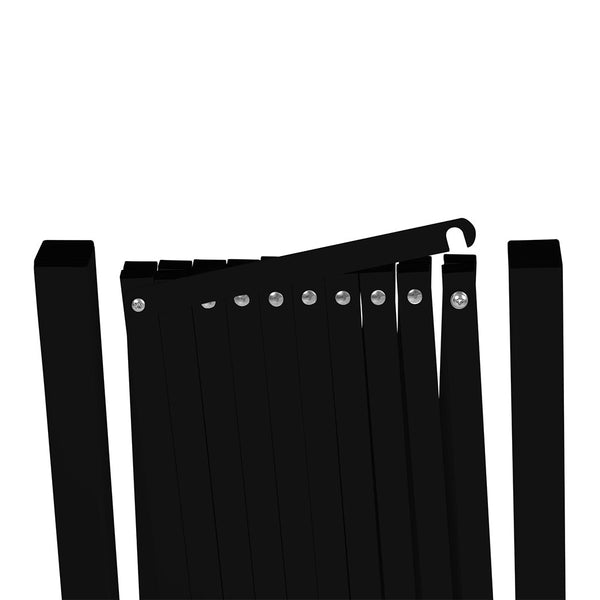 Garden Security Fence Gate Expandable Black Gates