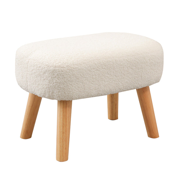 Levede Rocking Chair Ottoman Footrest With Side Pocket Sofas Armchairs & Couches