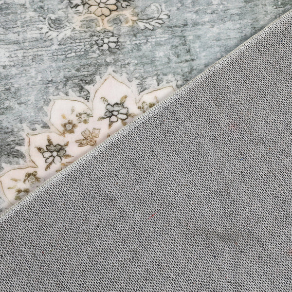 Marlow Floor Rug Short Pile Washable Vintage Carpet Soft Plush Non Slip 160X120 Rugs
