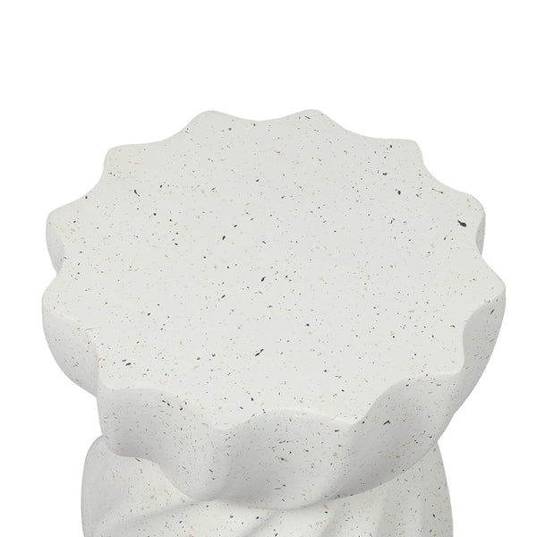 Levede Side Table End Terrazzo Hourglass Side Tables