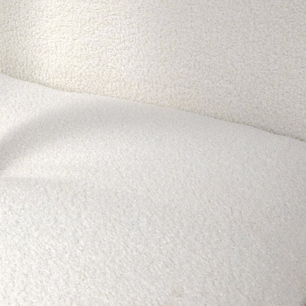 Levede Fleece Rocking Chair With Footstool Sofas Armchairs & Couches