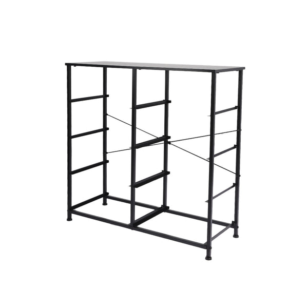 Levede Storage Cabinet Tower Chest Dark Grey Cabinets & Cupboards