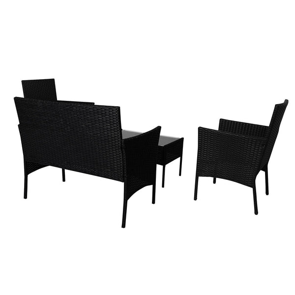 Levede 4Pcs Outdoor Furniture Setting Patio Furniture Sets