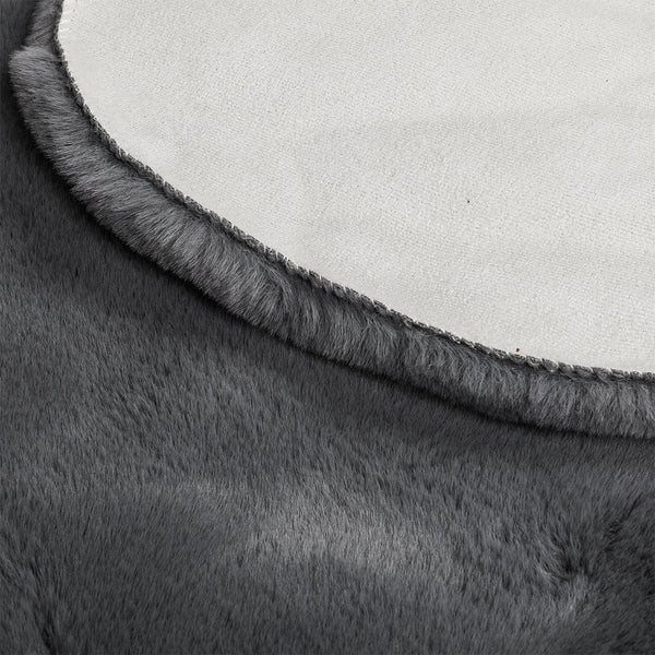 Marlow Floor Rug Area Cloud Fluffy 80X200cm Grey Rugs