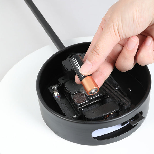 Yezi Wall Clock 50Cm Large Round Modern Home Decoration Wall Clocks