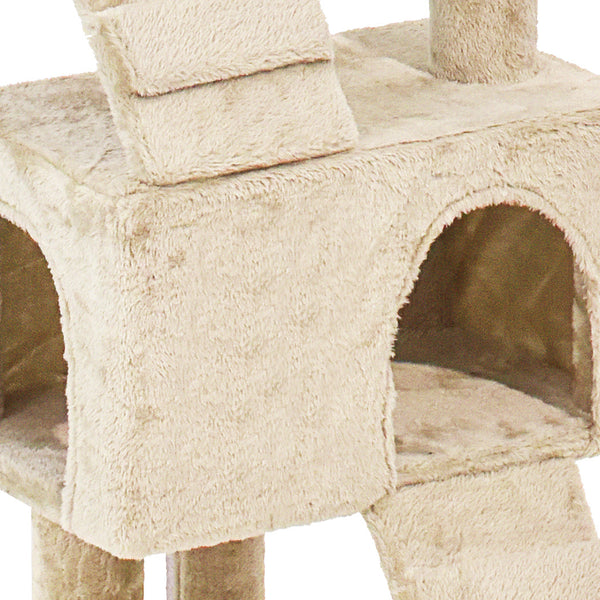Pawz Cat Tree Scratching Post Scratcher Beige Furniture & Scratchers