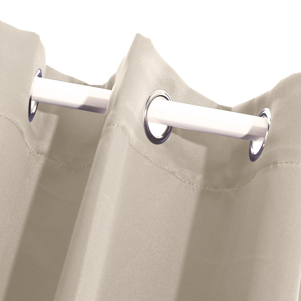 2X Blockout Curtains Panels 3 Layers Beige 132 213Cm Curtains & Drapes
