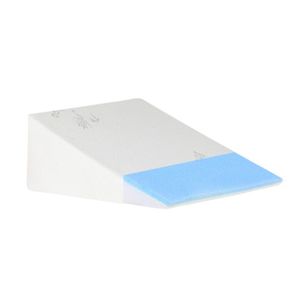 Dreamz Wedge Pillow Memory Foam White 25 Pillows