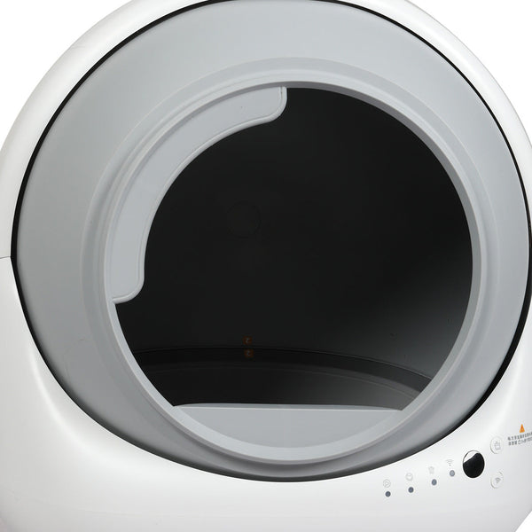 Pawz Smart Self Cleaning Box App Control White Cat Litter