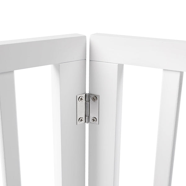 Pawz Pet Gate Dog Fence Safety White 100 Pack Fences & Pens