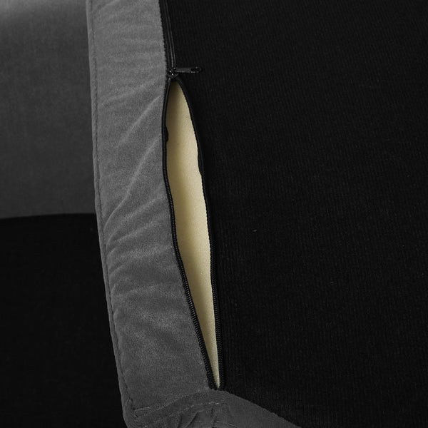 Pawz Luxury Elevated Sofa Anti Slip Grey Pet Beds