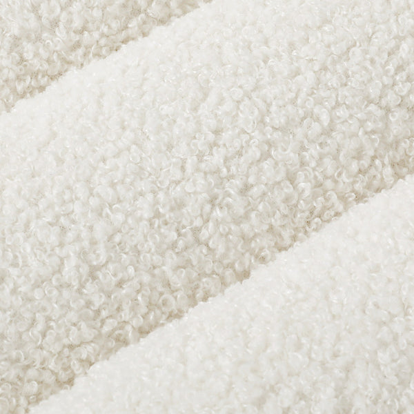 Pawz M Size Orthopedic Dog Bed With Sherpa Plush Removable Cover In White Pet Beds