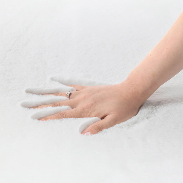 Marlow Floor Rug Area Cloud Fluffy 80X200cm White Rugs