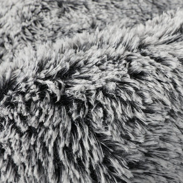 Pawz Pet Bed Memory Foam Dog Donut Charcoal Medium Pet Beds