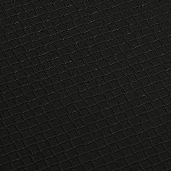 Marlow Kitchen Rug Set 2Pcs Non Slip Anti Fatigue Mat Black Floor Covering Rugs