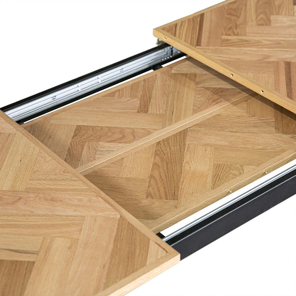 Levede Extendable Rectangle Dining Table For Kitchen Or Room Space Practical And Stylish Dining Tables