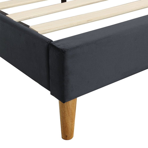 Levede Bed Frame Queen Size Mattress Grey Queen Bed Frames