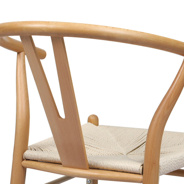 Levede 6X Wooden Hans Dining Chairs