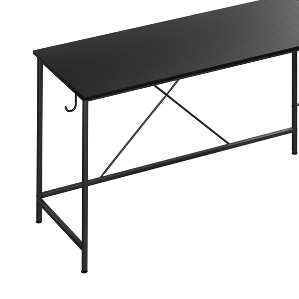 Levede Computer Desk Corner Black Modern Home Office Workspace Home Office Desks