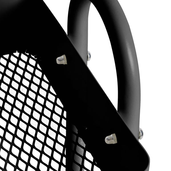 Levede 3 Tiers Kitchen Trolley Cart Black Kitchen Carts