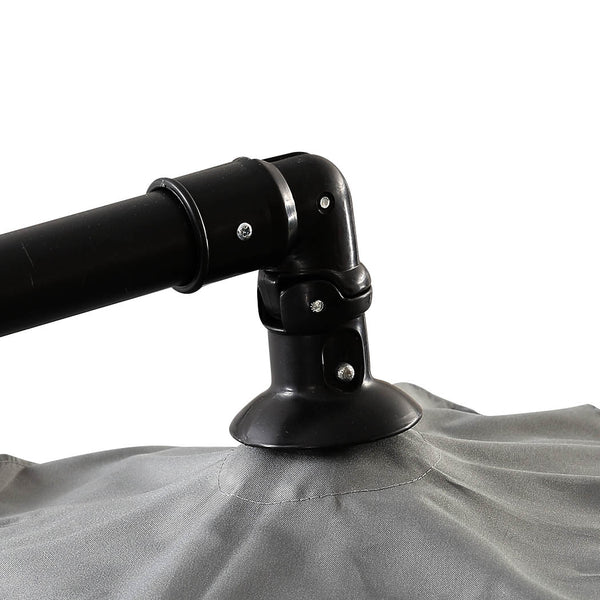 Mountview 3M Cantilever Outdoor Umbrella Grey Stylish Shade For Patio And Garden Spaces Patio Umbrellas