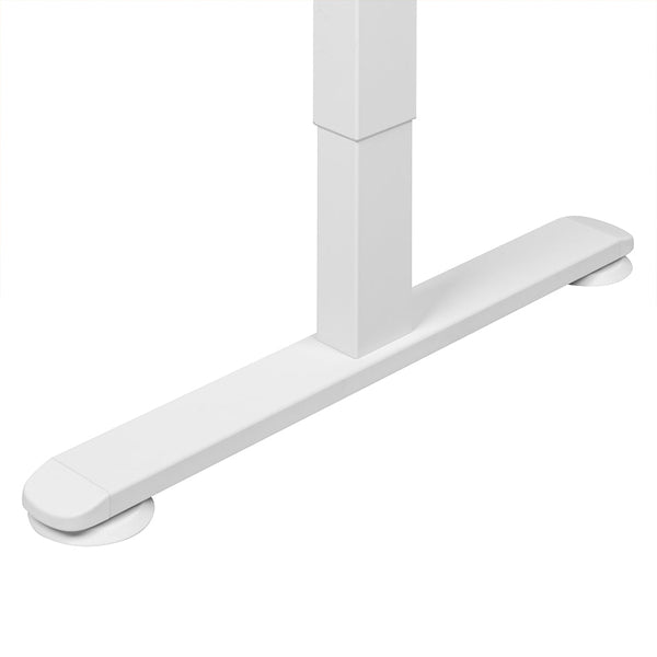 Levede Motorised Standing Desk Height 120Cm Natural 800X 1.5Mm White Frame Standing Desks