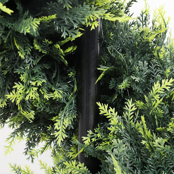 Lambu Artificial Spiral Cedar Tree Realistic Indoor Outdoor Decoration Artificial Plants