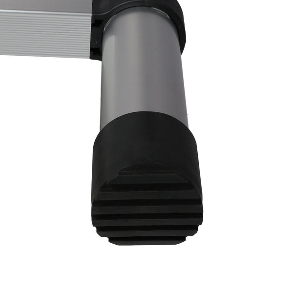 Traderight Multipurpose Ladder Telescopic 3.2M Silver Meter Ladders