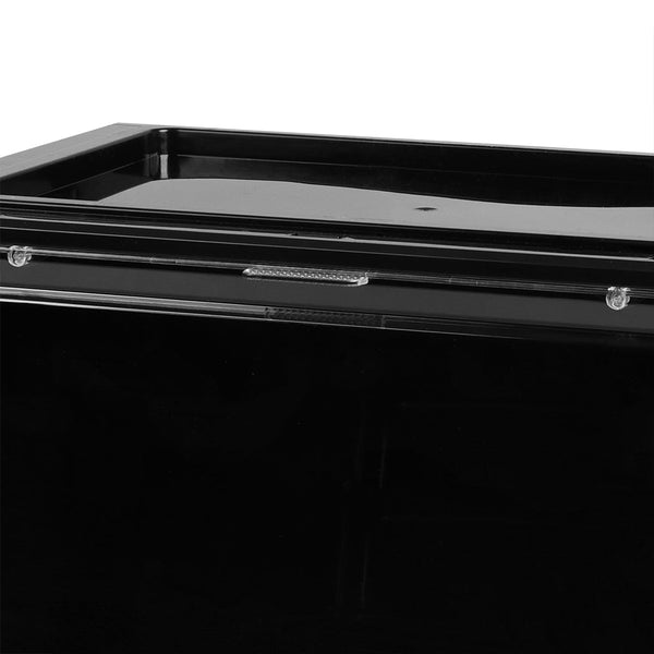 Stacked Shoe Box Acrylic Sneaker Display 1Pc Black Shoe Organisers