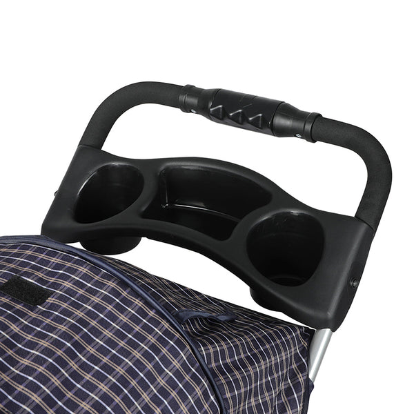 Pawz Large Pet Stroller Dog Cat Carrier Plaid Dog Strollers