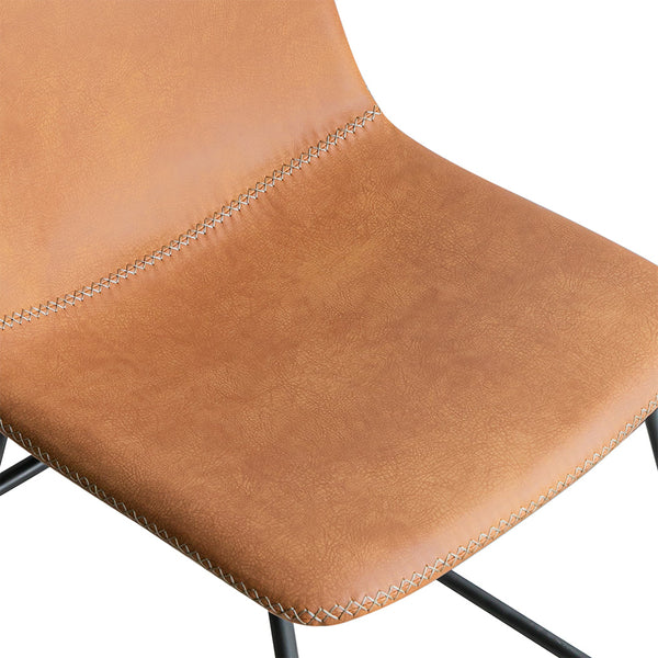 Levede 2X Kitchen Table Brown Dining Chairs