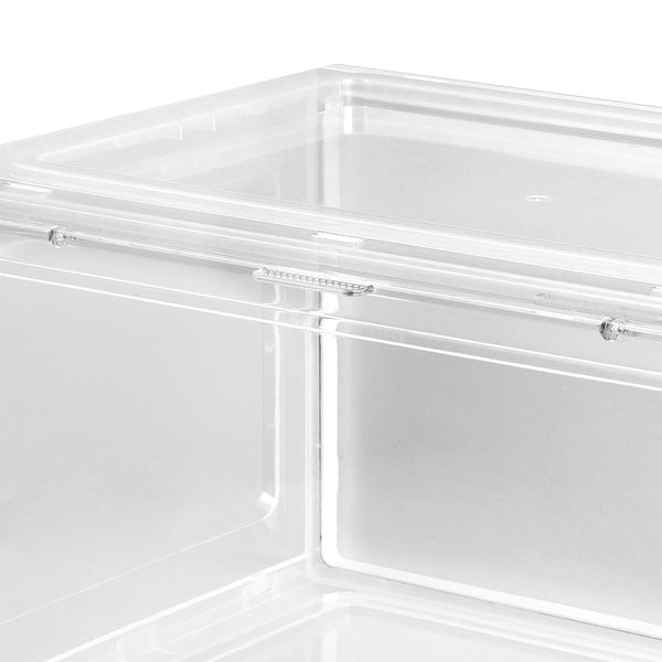 Stacked Shoe Box Acrylic Sneaker Display 1Pc Clear Shoe Organisers