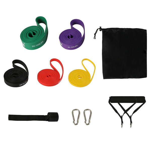 Centra Set Of 5 Heavy Duty Resistance Bands Resistance Trainers