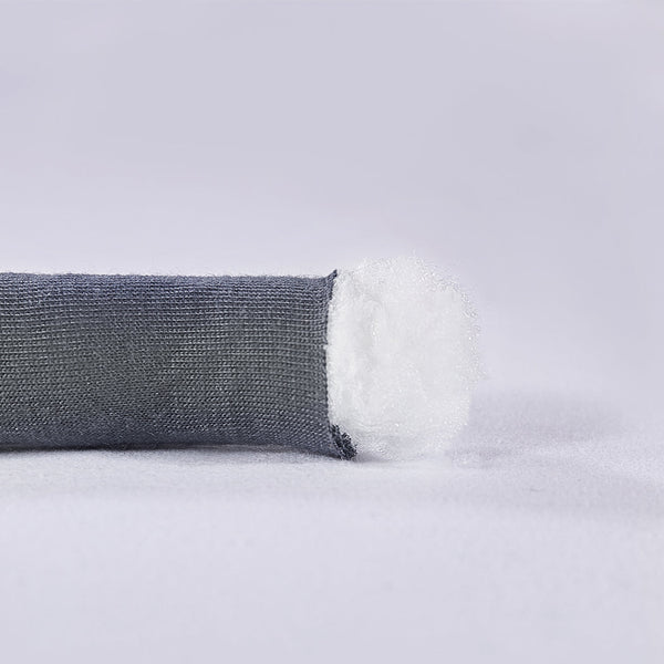 Dreamz Knitted Weighted Blanket Chunky Grey Kids Weighted Blankets