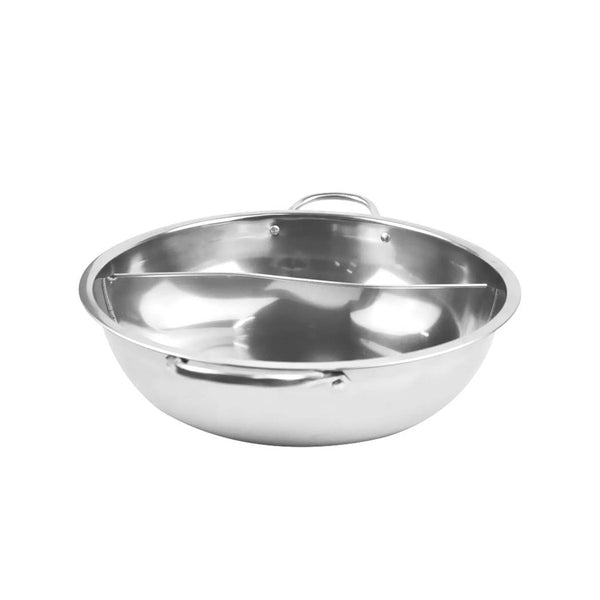 Toque 34Cm Stainless Steel Twin Mandarin Casserole Pans