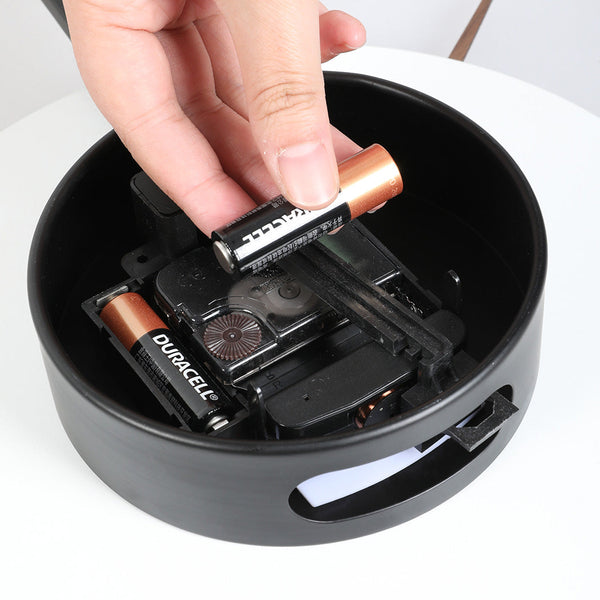 Yezi Wall Clock 50Cm Large Round Modern Home Decoration Wall Clocks