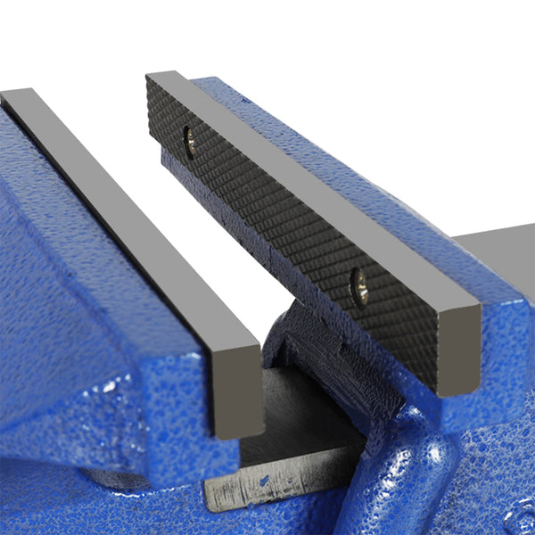 Traderight 8" Bench Vice Anvil Swivel 200Mm Clamps & Vices