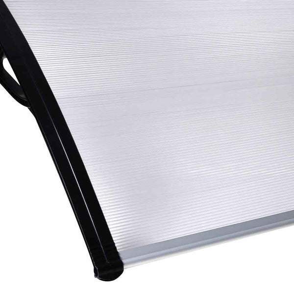 Mountview Door Awning Outdoor 1M X 4M Transparent 1X4m Awning & Canopy Parts