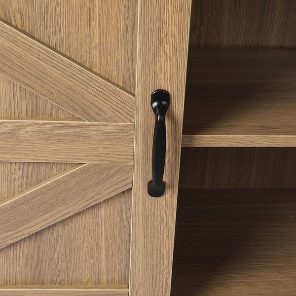 Levede Buffet Sideboard Storage Cabinet Modern Organizer For Dining Room Living Space Sideboards & Buffets