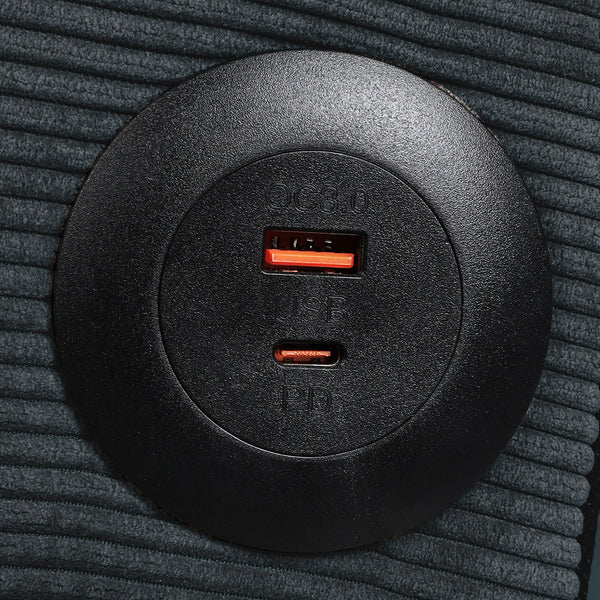 Levede Convertible Sofabed With Usb Charger And Side Table For Versatile Living Space Sofa Beds