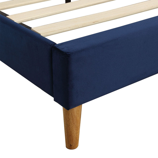 Levede Bed Frame Queen Size Mattress Blue Queen Bed Frames