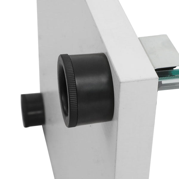 Stacked Display Cabinet Tempered Glass White Cabinets & Cupboards