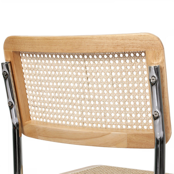 Levede Stylish Rattan Set Of 2 Comfortable Seating For Home Or Patio Dining Chairs