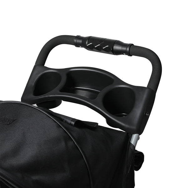 Pawz 4 Wheels Pet Stroller Dog Cat Cage Black Convenient And Comfortable Travel For Pets Dog Strollers