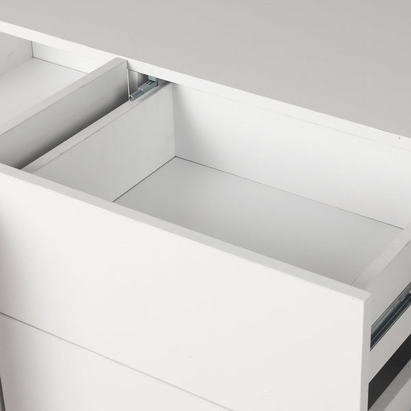 Levede Buffet Sideboard Storage Cabinet White Sideboards & Buffets