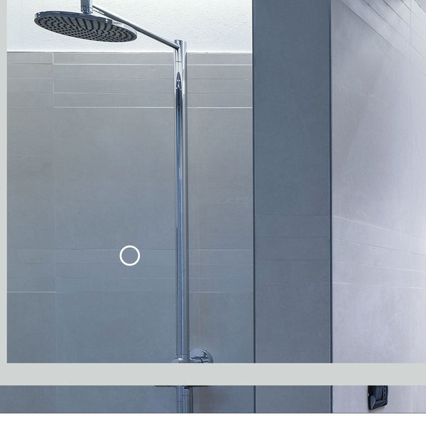 Emitto Led Wall Mirror Arch Anti Fog 50*90Cm 50X90 Mirrors