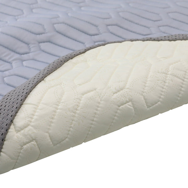 Dreamz Latex Cooling Bed Sheet Set Fitted 3Pcs King Sheets