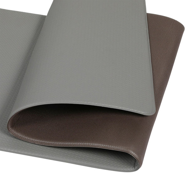 Marlow Kitchen Rug 2Pcs Non Slip Anti Fatigue Mat Grey Rugs