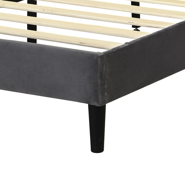 Levede Bed Frame Queen Size Mattress Grey Queen Bed Frames