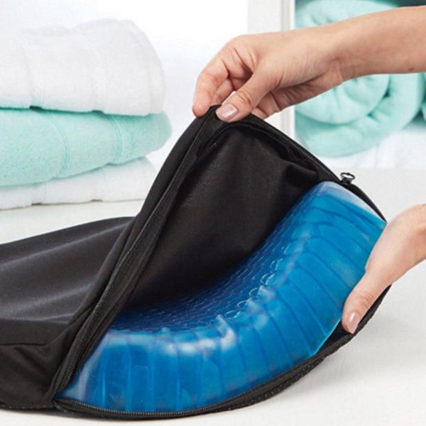 Gel Honeycomb Seat Cushion With Flex Support & Washable Cover Seat & Posture Cushions